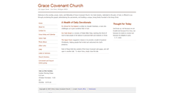 Desktop Screenshot of gracecovonline.org